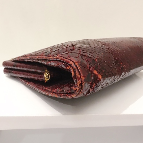 LOEWE Python Snakeskin Top Handle Crossbody Bag - Picture 10 of 11